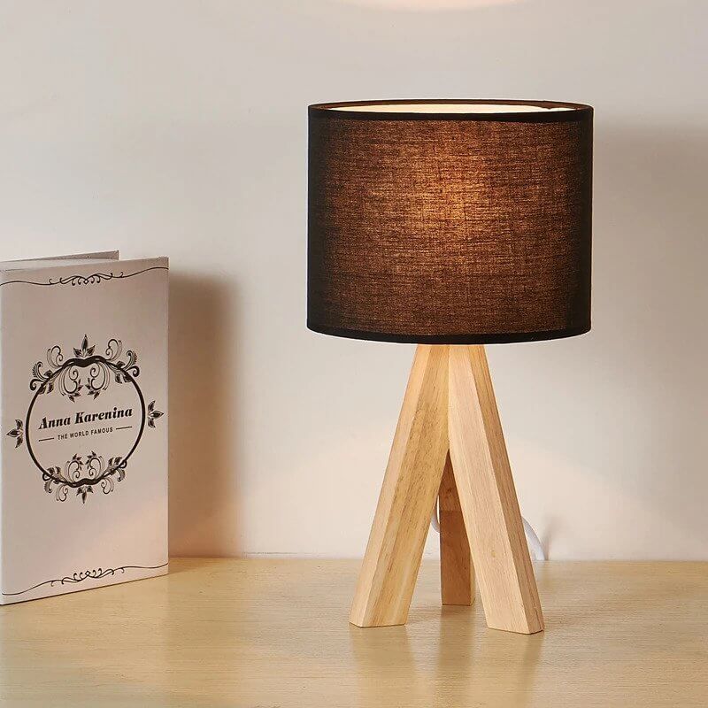 Lampe de Chevet Design Bois - Clavaire