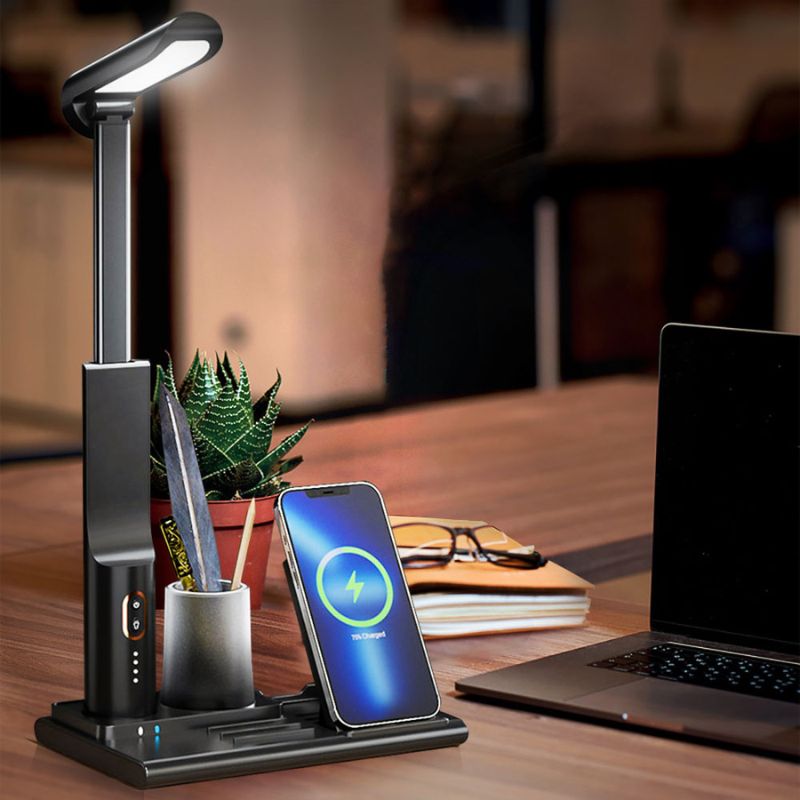 Lampe de chevet de table sans fil et de la lampe de table portable